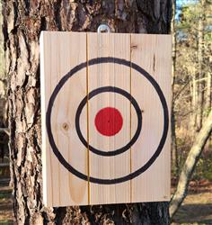 KNIFE THROWING TARGET, Double Sided - 13 1/4" x 10 1/4" x 3" Only $44.99 #470